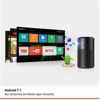 Nebula Capsule 3 - DLP-projektor - LED - bärbar (batteridriven) - 200 ANSI lumen - Full HD (1920 x 1080) - 16:9 - 1080p - 802.11a/b/g/n/ac wireless / Bluetooth 5.1 - svart