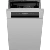 Whirlpool WSBO 3O34 PF X integrerad diskmaskin 10 kuvert, 45 cm, klass D