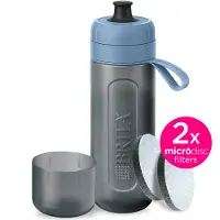 Brita Fill&Go Active - Vattenfiltreringsflaska - Storlek 8.1 cm - Höjd 28 cm - 0.6 L - rosa