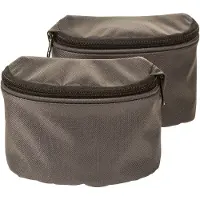 Bergans Hip Belt Pocket 2-pack Solid Charcoal