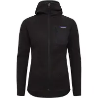 Patagonia - Vandringskläder dam - W's R1 Air Full-Zip Hoody Black för UnisexUll - Storlek XS - Svart