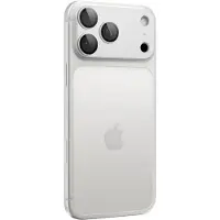Spigen iPhone 17 Pro Glas.tR Ez Fit Optik Pro XL kameralinsskydd - Silver