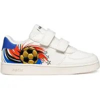 Geox Sneakers J ECLYPER BOY D pojkar - Vit - 29