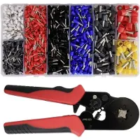 Quadrios 23T055 23T055 Crimptång-set Ändhylsor 0.25 till 10 mm² Inkl. ändhylsa sortiment