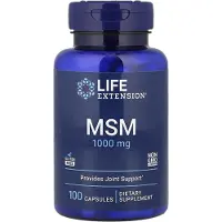 Life Extension , MSM, 100 Kapslar (1 000 mg per Kapsel)