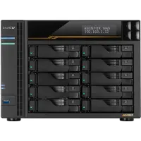 Asustor LOCKERSTOR 10 Gen3 AS6810T 10-bay File Server, AMD Ryzen V3C14 Four Core 2.3GHz, 16G ECC DDR5, 4x M.2 PCIe (NVMe), 2x 10 GbE, 2x 5 GbE