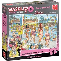 Wasgij Pussel 1000 bitar Wasgij - Retro Destiny 9 Super Models!