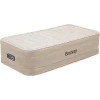 Bestway Uppblåsbar madrass 191x97x46 cm med inbyggd elektrisk pump 69048