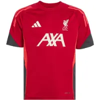 Adidas Liverpool Tränings T-Shirt Tiro 25 - Jordgubbsröd Barn - , storlek 128 cm