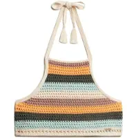 Superdry Crop Halter Crochet Ärmlös Topp