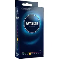MY.SIZE Pro Kondomer 10 st (45-72 mm) - Klar - M - Klar