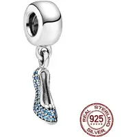 Allbestart 925 Sterling silver Berlock Pärlor Liten söt elefant Dangle Dog Berlocker passar Armband silver