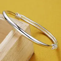 YIRAN Jewelry 100 % 925 Sterlingsilver Armband Armband För Kvinnor Bröllop Brud Glänsande Armband Gåva Klassiska Fina Smycken 54mm Armband beige