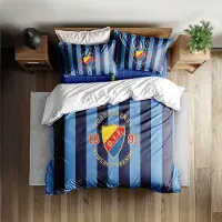 JMG Household Supplies Djurgården Påslakanset utan lakan King Queen Dubbel Full Twin Enkel Storlek Sänglinneset 140x210cm