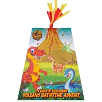 Accentra Advento interaktiv julkalender DINOPARK ADVENTURE vulkano formos dežuteje