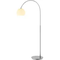 LINDBY Golvlampa , Cynthia, Metallisk, Vardagsrum, Glas, Modern