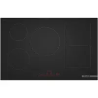 Bosch Serie 6 PVW81CHB1E, Svart, Inbyggnad, 80 cm, Zon induktionshäll, Keramik, 5 zon(er)