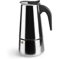 Ibili Moka Espressokanna - Ibili - 2 Koppar - 100 ml - Rostfritt Stål - Induktionskompatibel