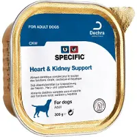 Specific Canine Adult Ckw Hjärt-och Njurstöd Förpackning Med 6x300 G Hundmat