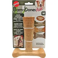 Spot Bam-Bones Easy Grip säkert tuggben hund (kycklingsmak)