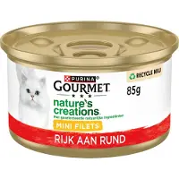 Medical Pet Shirt Nature's Creations med nötkött våtfoder katt