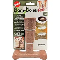Spot Bam-Bones Easy Grip säkert tuggben hund (nötsmak)