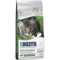 Bozita Active And Sterilised Grain Free Lammfoder För Katter 2kg