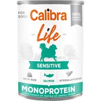 Calibra Life Can Sensitive Lax Och Ris 6x400g Hundmat