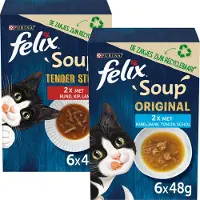 Felix Soup Original Fiskurval kattsoppa