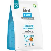 Brit Care Dog Grain-free Junior Large Breed, Salmon, 12 kg
