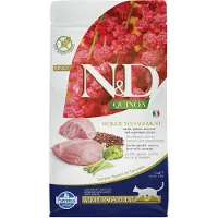 Farmina N&amp;D Quinoa Cat VIKTSÄKRING Lamm &amp; Broccoli 1,5 kg