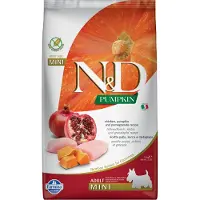 Farmina N&amp;D Pumpkin Kyckling, pumpa &amp; granatäpple Adult Mini 2,5 kg