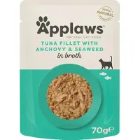 Applaws Kattmat Med Hel Tonfisk Och Ansjovis 12x70g