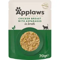 Applaws Kyckling Med Sparris 12x70g Våtfoder För Katt