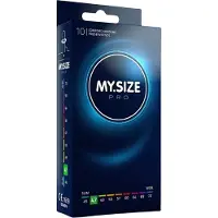 MySize Pro Kondomer 10 st (45-72 mm) - Klar - XS - Klar