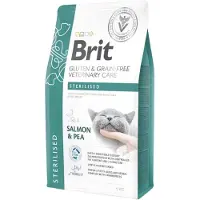 Brit Grain Free Veterinary Care Cat Sterilised Salmon Pea 5 kg