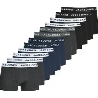 Jack & Jones Solid Boxers 12 Enheter