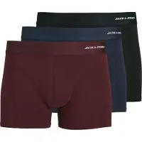 Jack & Jones Boxershorts marinblå / bordeaux / svart / vit