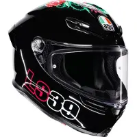 AGV K6 S E2206 Mplk Salom Tribute Fullface-hjälm
