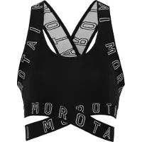 MOROTAI Sportbehå svart / vit