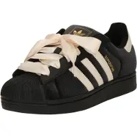 Adidas Originals Låg sneaker 'SUPERSTAR II' ecru / svart