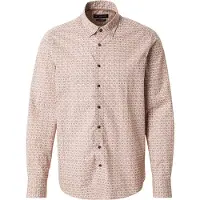 Bugatti Skjorta beige / konjak / vit