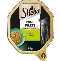 Sheba Mini Filets med kanin i sås våtfoder katt (bägare 85 g)