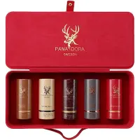 Pana Dora Sweden Sample Kit - 5 Fragrances Travel Set Red Doftset 1 st