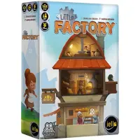 Iello Little Factory - Resource Management & Building Card Game Kids & Family Games Ages 10+ 2-4 spelare 45 min