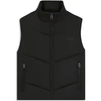 HUGO Water-repellent gilet with tonal logo
