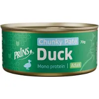 Prins Chunky Paté Adult anka våtfoder katt