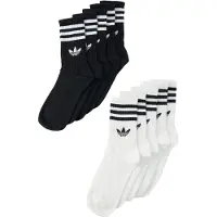Adidas Originals 3 Stripes Crew-strumpor 10 Enheter