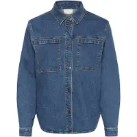 Kaffe Blus 'KALena' blå / blå denim