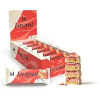 Myprotein 6 Layer Protein Bar - 12 x 60g - Strawberry